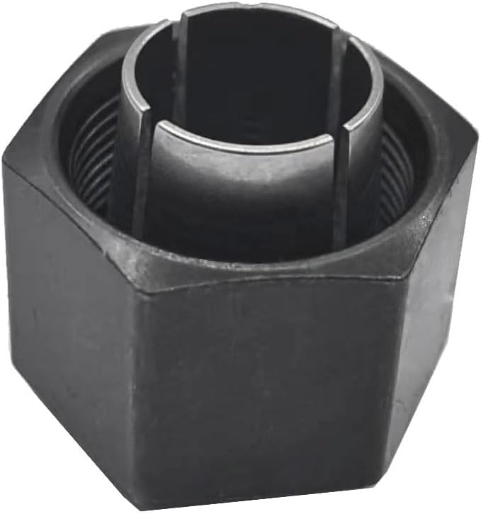VIGORVIL 1/4" and 1/2" Router Collet Kit replace For Dewalt 326286-04 326286-03 Boschh 2610906283 2610906284 Hitachi 323-293 323-421 Big Horn 19691 19693 & RC050DW RC025DW (2 Pck) - Image 2